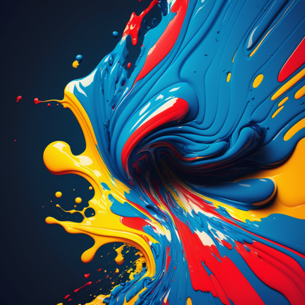 Vibrant Paint Splash